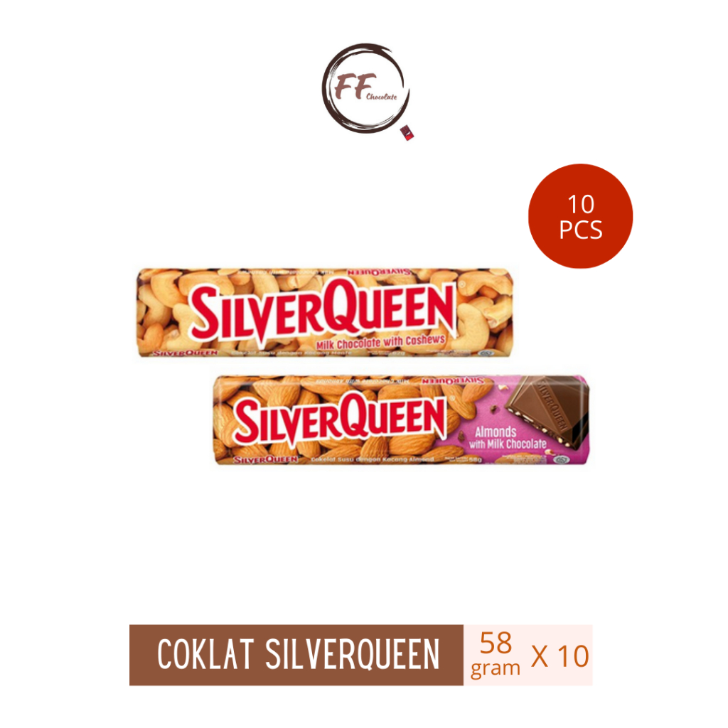 

PROMO SILVERQUEEN 58GRx10pcs