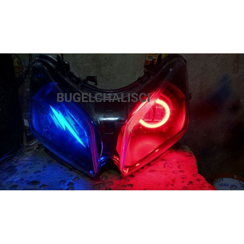 Reflektor Lampu Depan Honda Vario 110 Karbu Daymaker Lazy | Vario 110 CBS Custom | Vario 110 Karbu