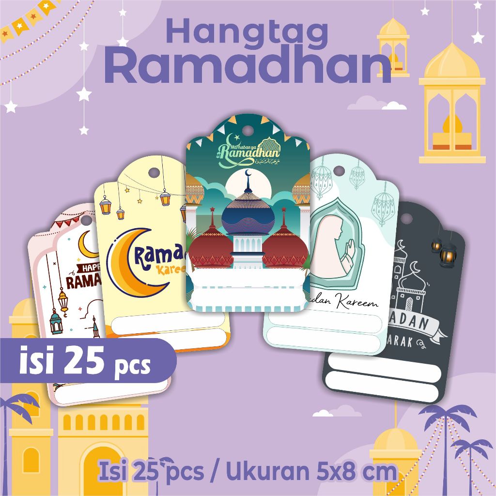 

Tag Ramadhan - hangtag hampers ramadhan kareem- tag hampers ramadhan