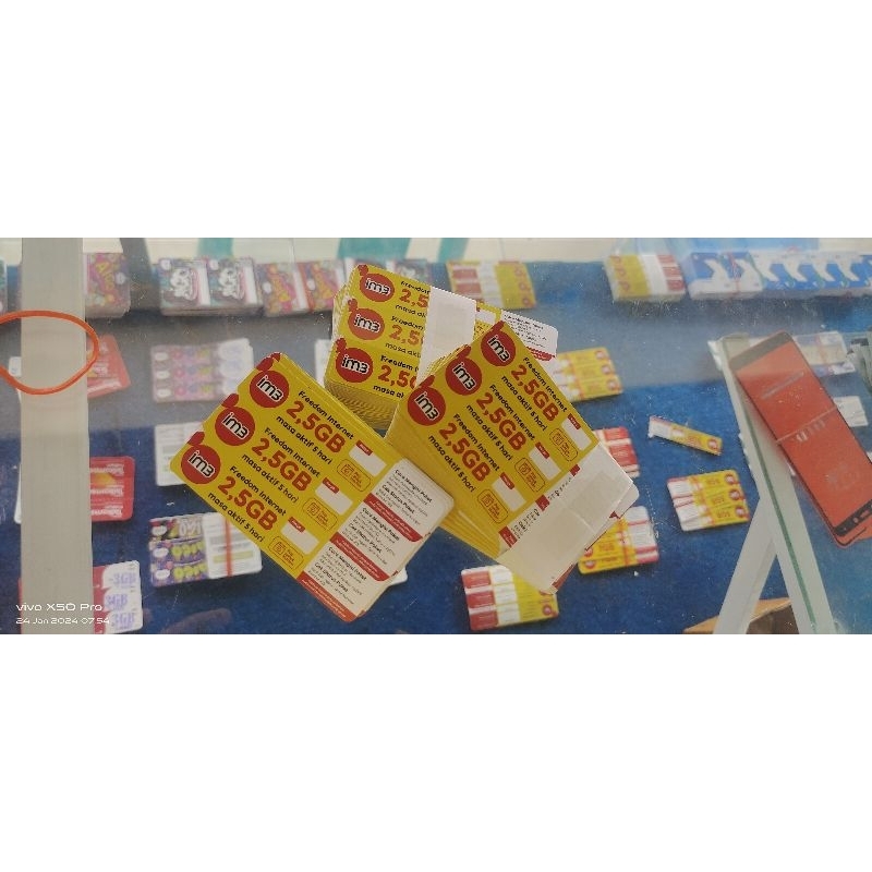 Vocer kuota Indosat 5 GB / 5hari