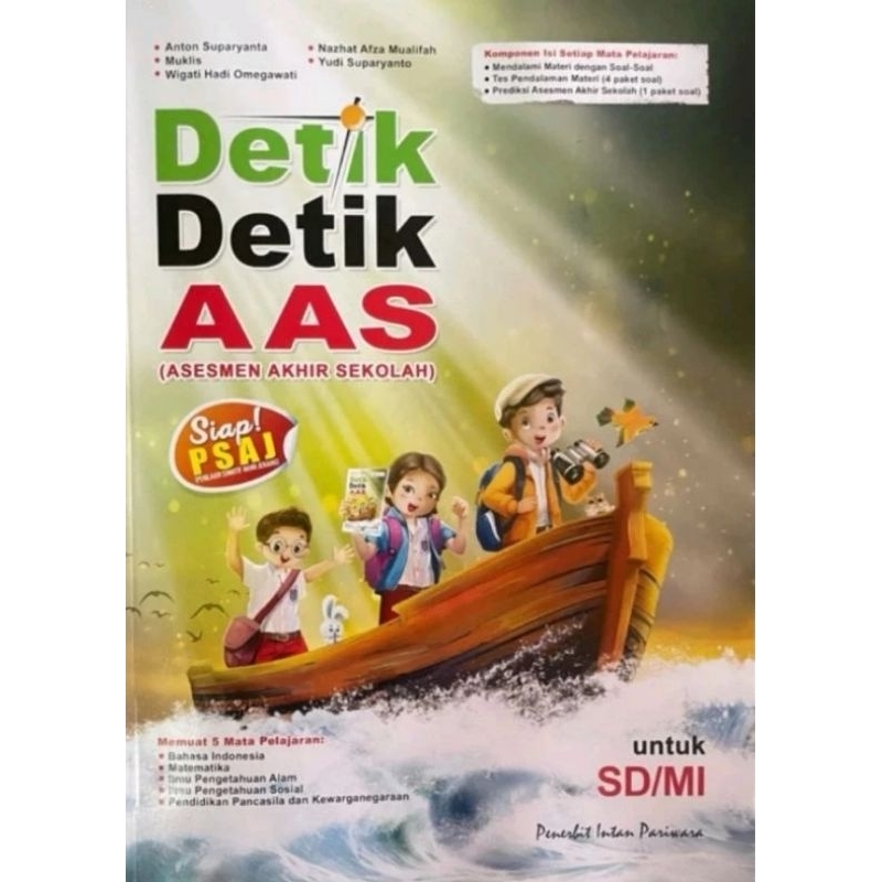 Buku Detik Detik AAS SD/MI tahun ajaran 2024