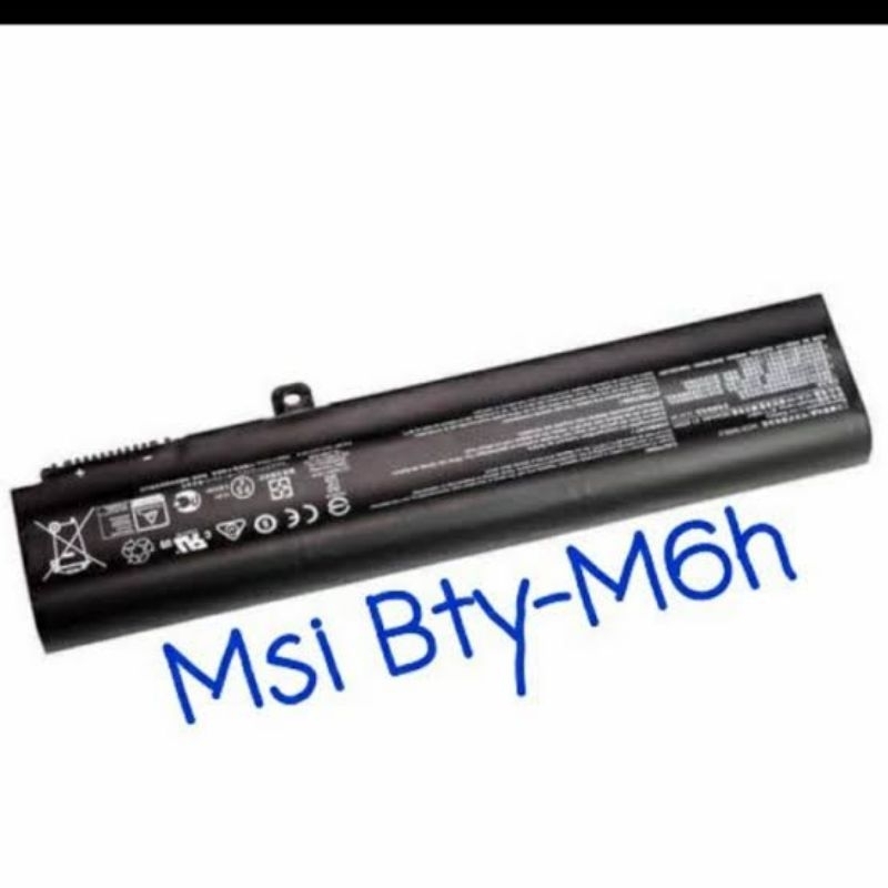 BATERAI MSI GL62M 7RDX GL62M 7RD GL62M 7REX GL62 6QF GL62 8RC BTY-M6H