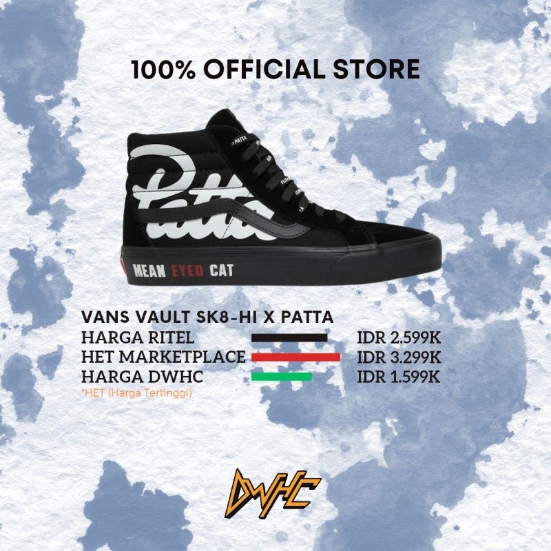 Vans Vault SK8-Hi Patta