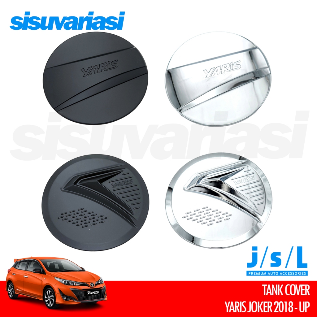 Yaris Joker 2021 2022 2023 2024 Aksesoris JSL Tank Cover Tutup Tangki Bensin