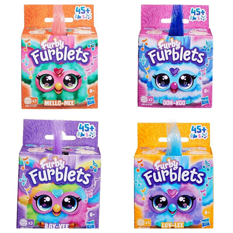 Furby furblets doll mini friends electronic plush 45+ sound original