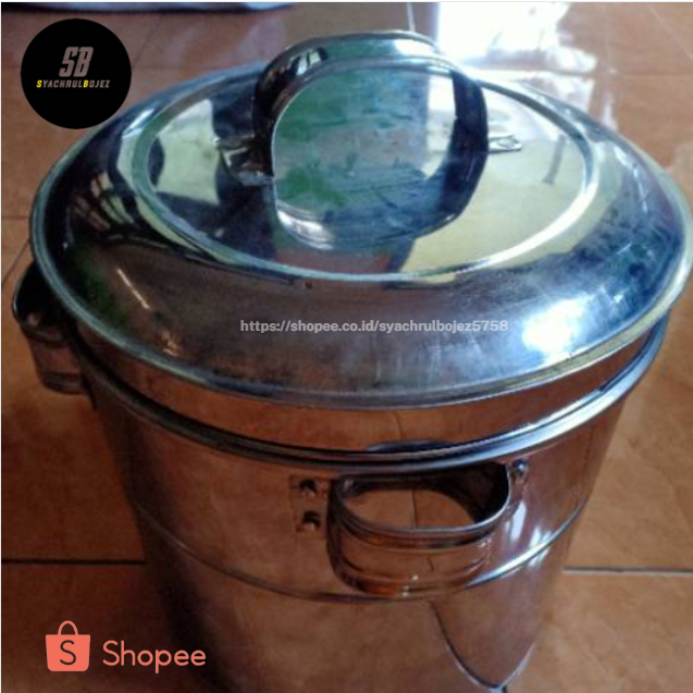 BARU Dandang bakso mini 22 stenlis panci - dandang