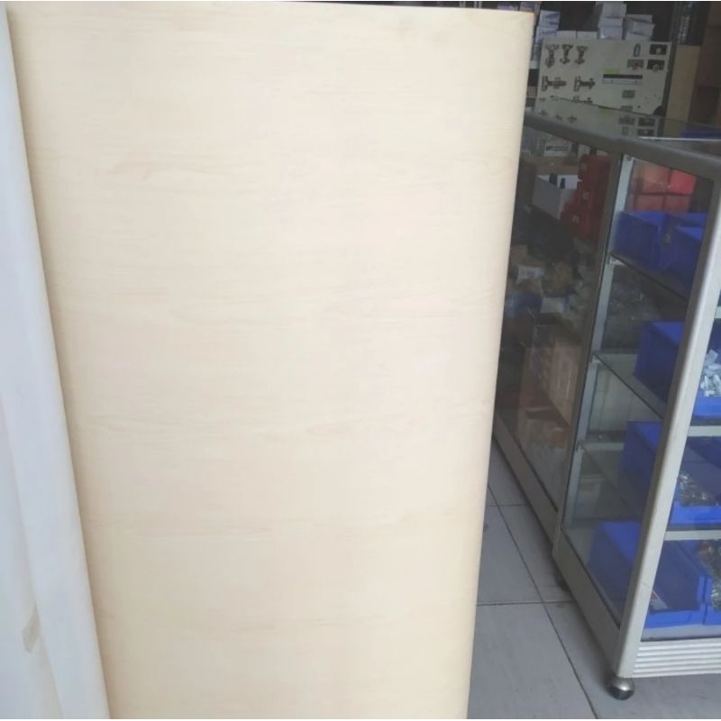 Tacon sheet Lemari/meja PVC sheet motif serat kayu 188-73