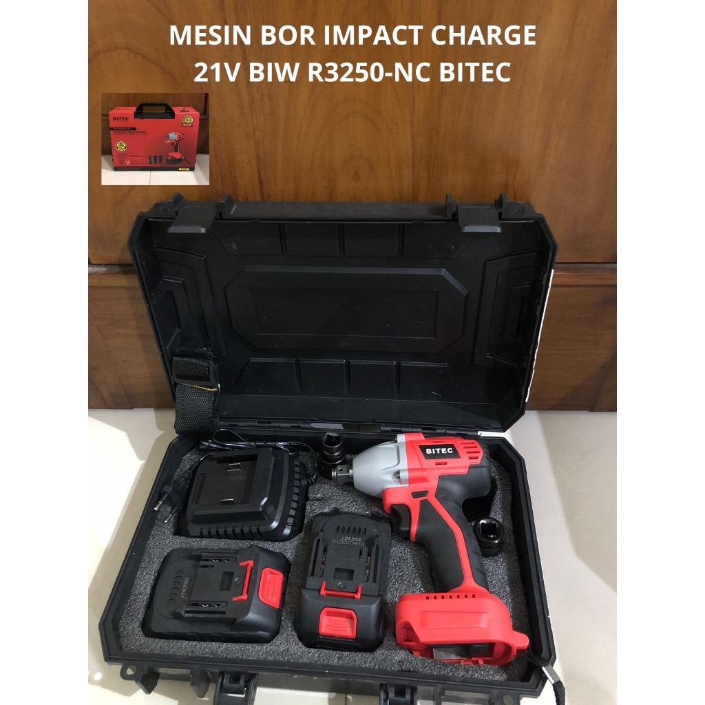 Impact Wrench BITEC CORDLESS IMPACT WRENCH BIW R3250-NC buka baut