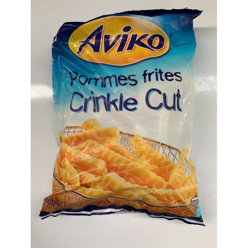 

KENTANG GORENG AVIKO POMMES FRITES CRINKLE CUT 1000GR