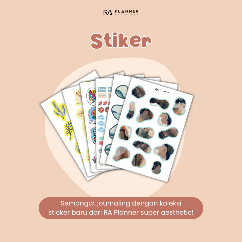 

Ra Planner - Stiker Lucu | Sticker Journaling | Pelengkap Journaling | Sticker Book Planner