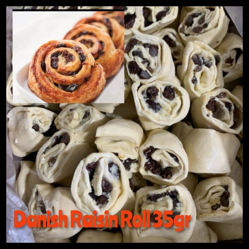

Danish Raisin Roll 35gr (Kemasan Karton) -BEST SELLER-
