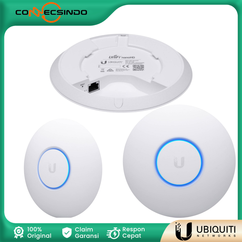 Router Wireless Ceilling UBIQUITI UNIFI UAP-NANO-HD Wifi Plafon