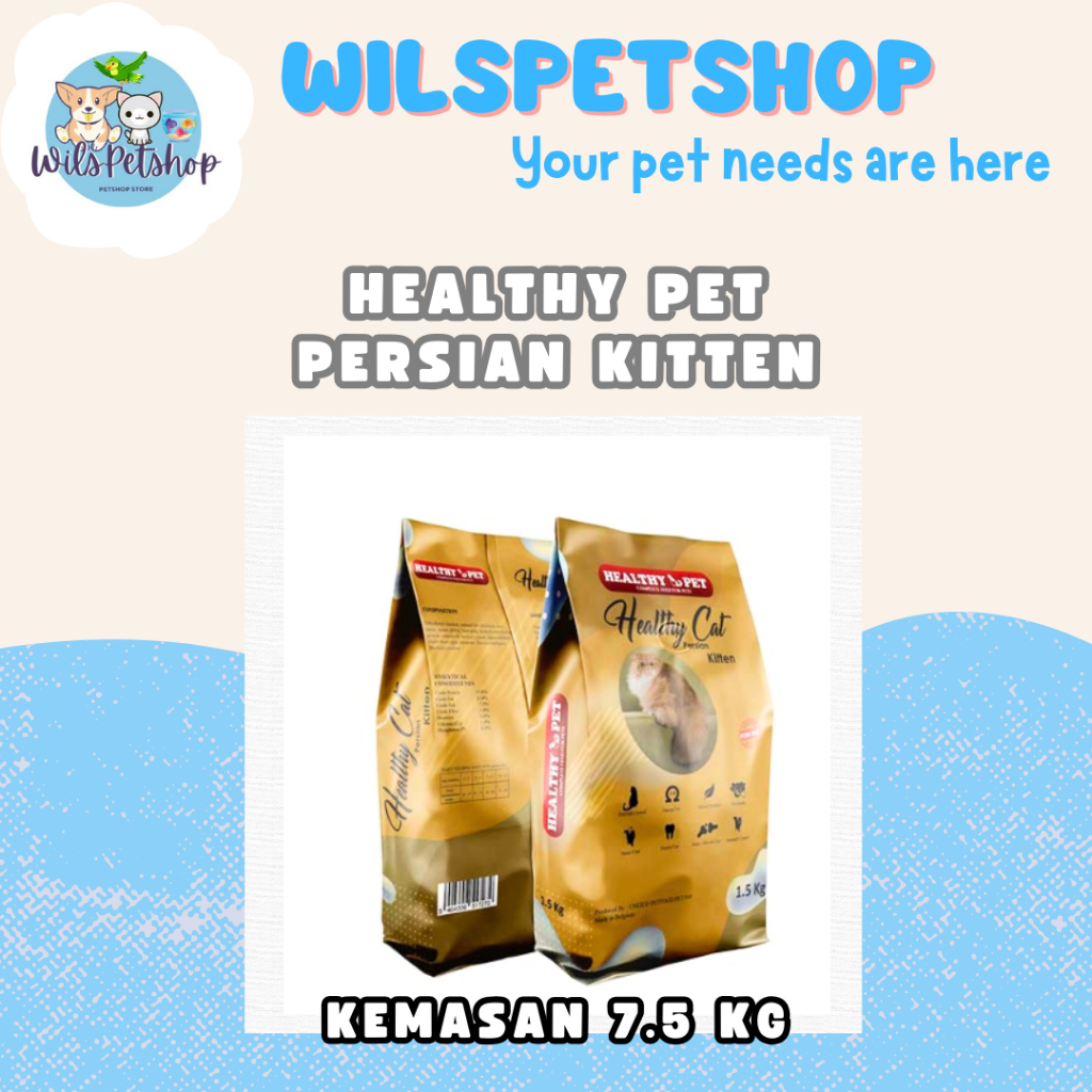 Makanan Kucing - Healthy pet Persian Kitten 7.5kg