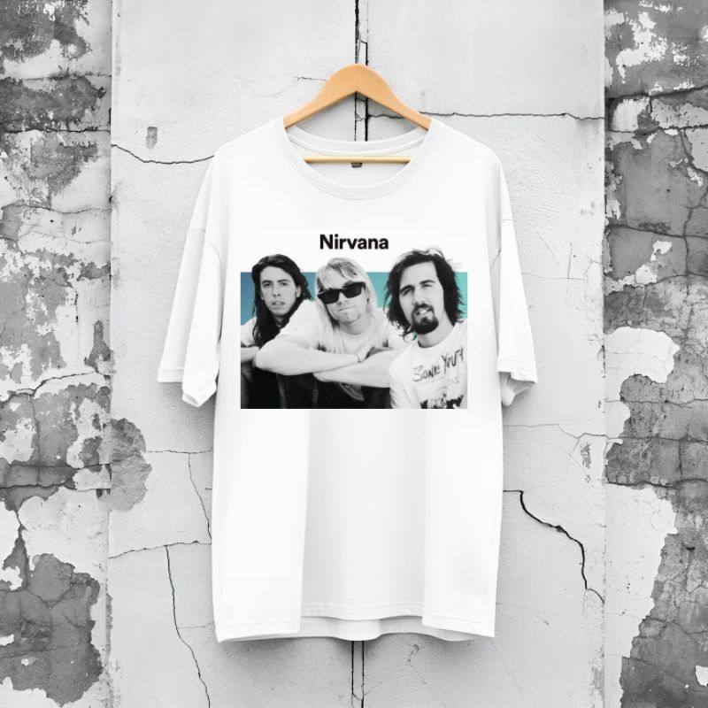 KAOS VINTAGE NIRVANA KURT COBAIN