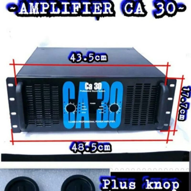 BOX POWER AMPLIFIER CA 30