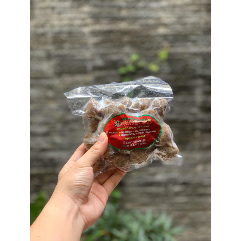 

Bakso Solmed 168 Kasar (20pcs (Vakum))
