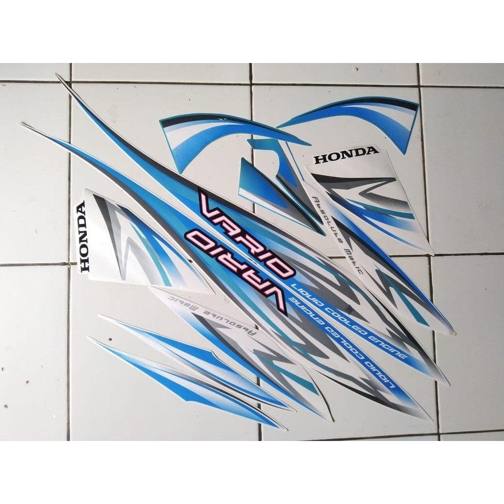 Striping Vario 110 2012 2013 Cw Karbu Long | sticker bodi motor honda vario karbu mentok 2013