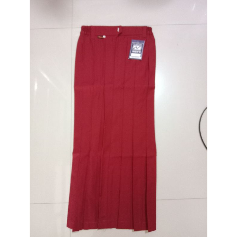 Rok panjang Merah Sd famatex