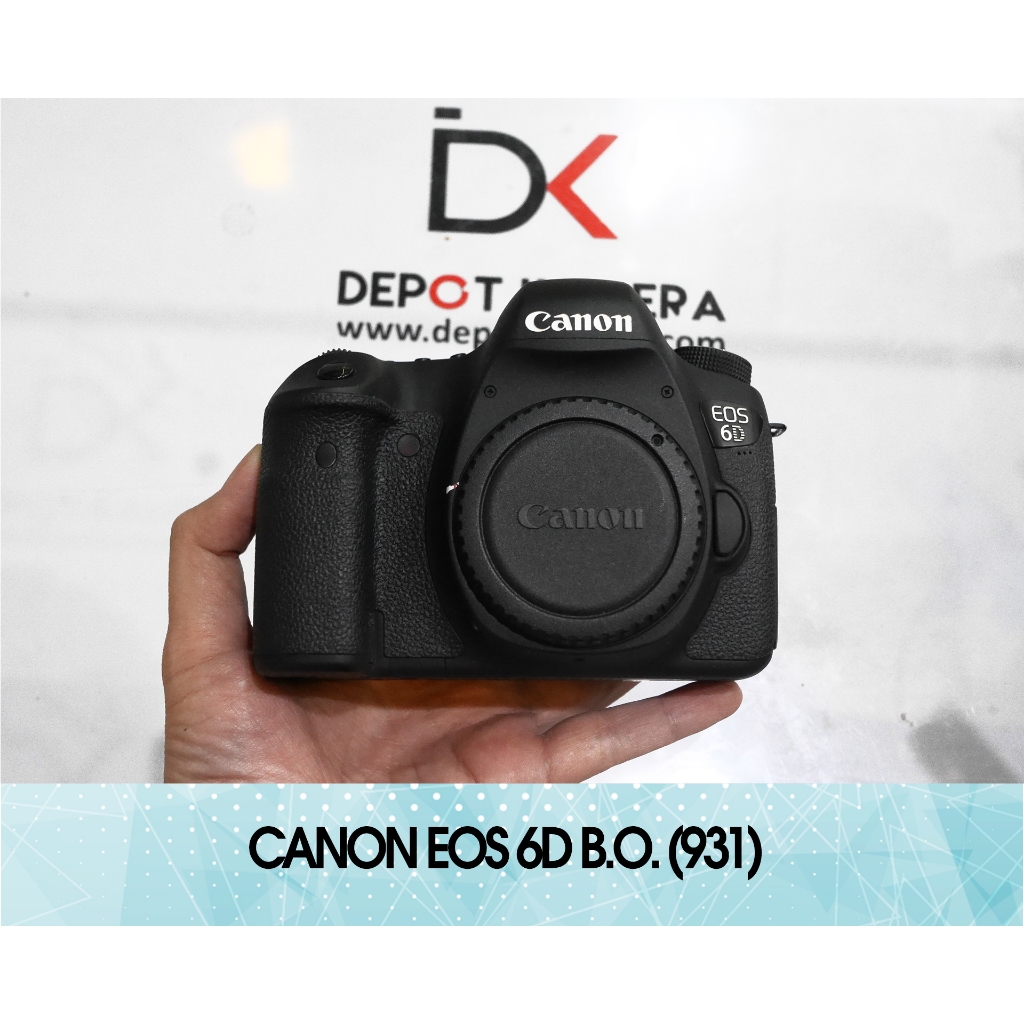 Second - Kamera Canon EOS 6D Body Only Kode 931
