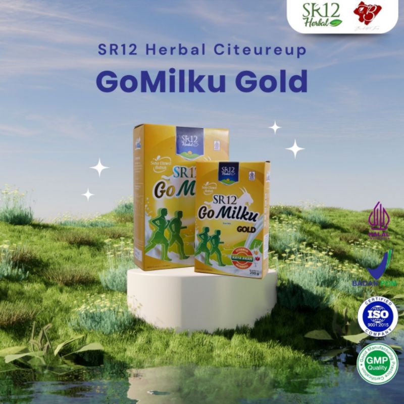 

GoMilku Gold Susu Kambing Etawa SR12 susu bubuk susu kambing etawa premium gold susu lansia mengandung vitamin protein mineral dan serat pangan