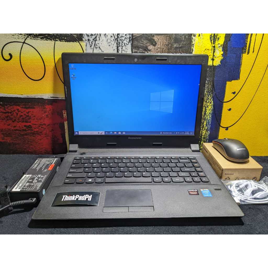 Laptop Design Gaming Lenovo B40-80 Core i3 5005U Radeon SSD Slim Murah