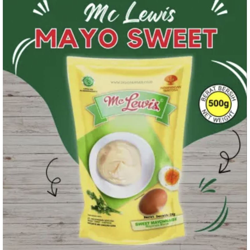

Mayonaise Sweet McLewis 500gr