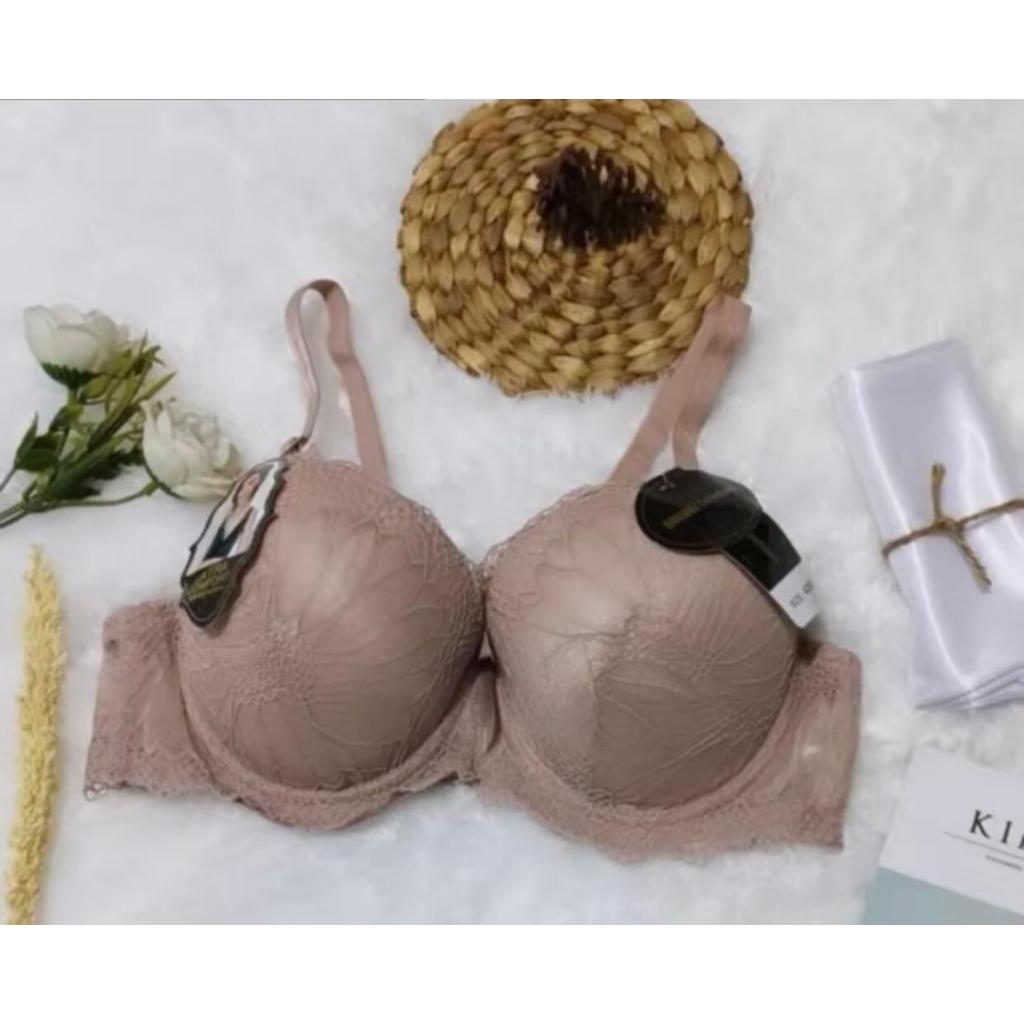 BH WANITA BUSA TEBAL BROKAT UKURAN 36 - 44