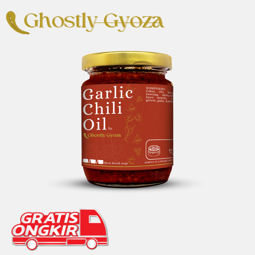 

Garlic Chili Oil Ghostly Gyoza
