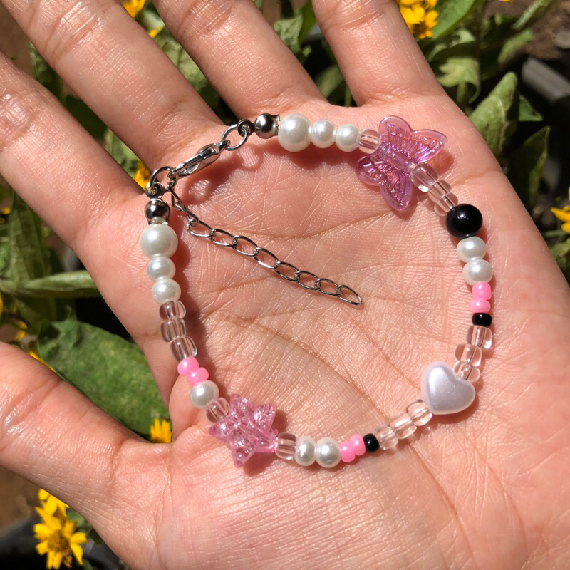 Gelang Butterfly Series/ Butterfly Beads/ Bracelet Butterfly