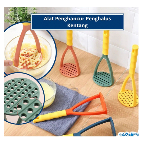 Potato masher / penghancur kentang / alat press burger / pelumat kentang / penekan daging