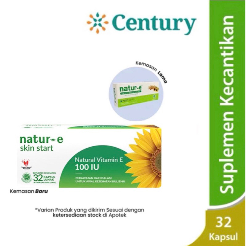 Natur-E 32 Kapsul / Natur E / Vitamin E / Vitamin E 100 IU / Vitamin Kulit