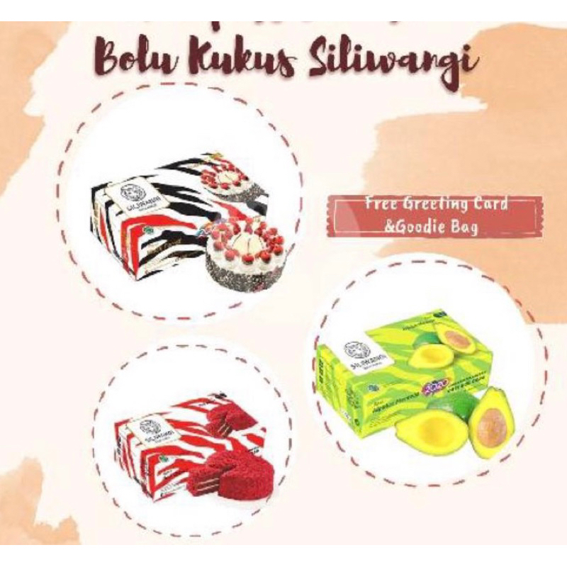 

BOLU KUKUS SILIWANGI PAKET HAMPERS - free goodie bag and tag