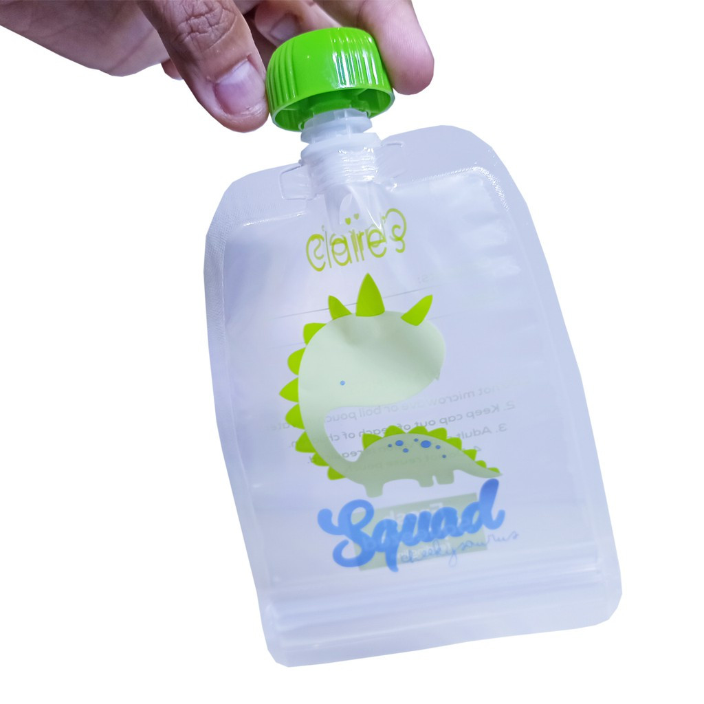 Clarie's Baby Food Refilable Spout Pouch