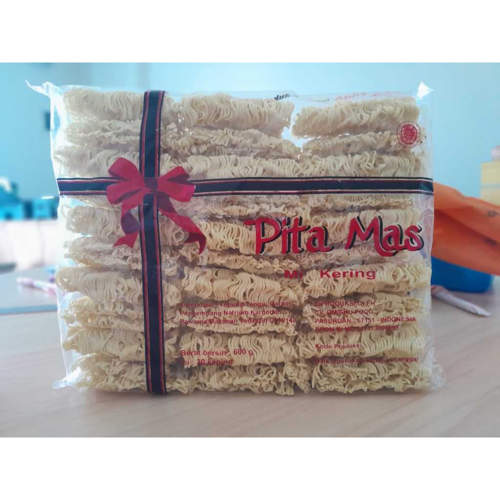 

MIE KERING PITA MAS HITAM 600GR