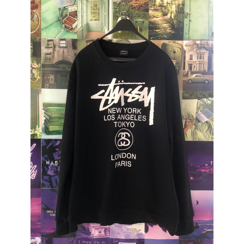 Stussy Crewneck Basic Pigment Dyed