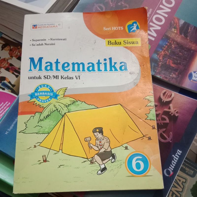 buku Matematika SD kelas 6 penerbit mediatama