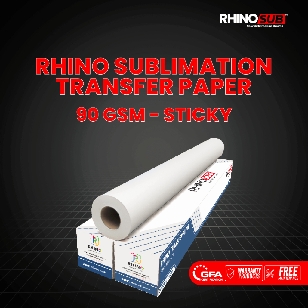 

RHINOFLEX PAPER SUBLIM 90 GSM STICKY