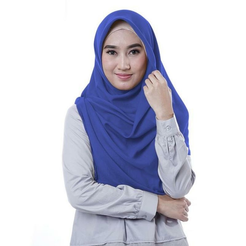 Zoya Scarf Kerudung Jumbo 130cm x 130cm Aisha Plain