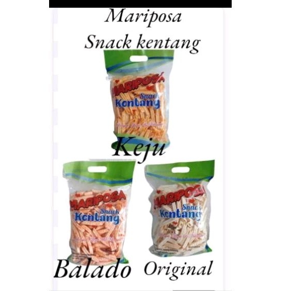 

Mariposa Snack Kentang 250gr