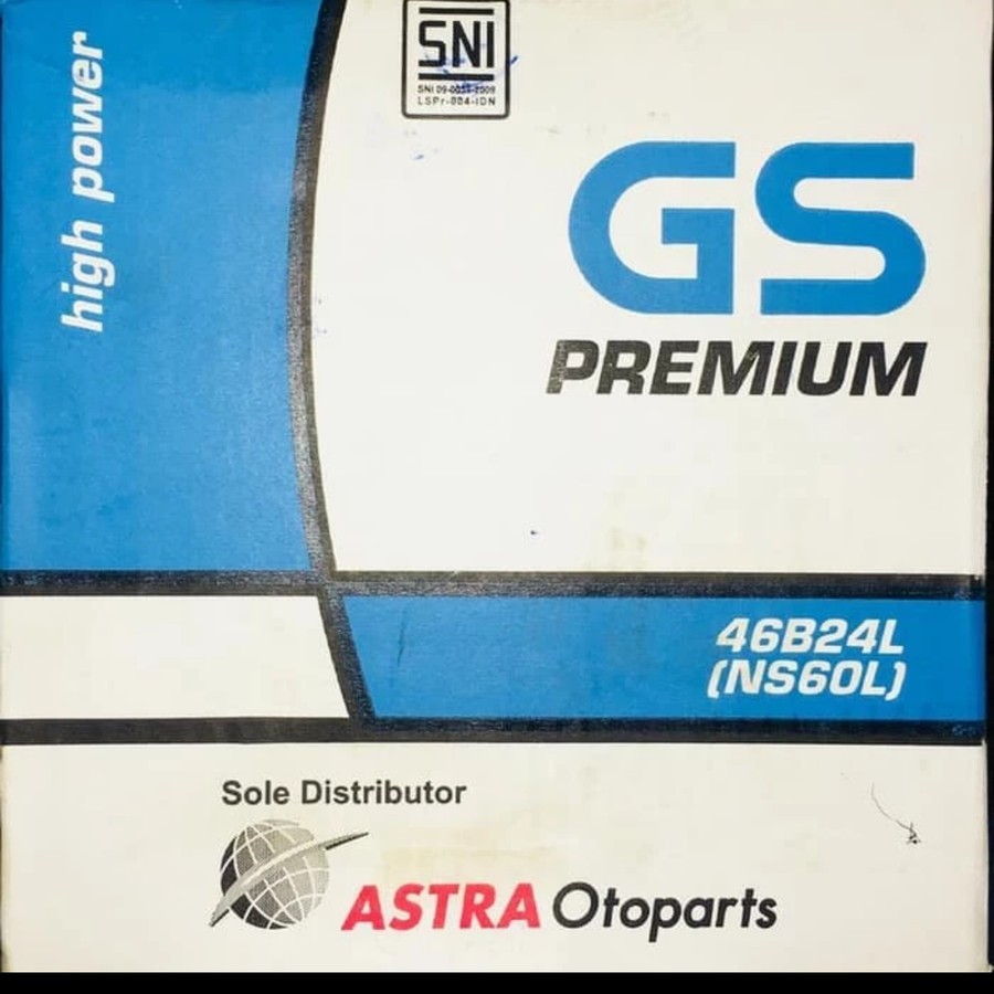 AKI GS PREMIUM NS60LS 12V 45 AH