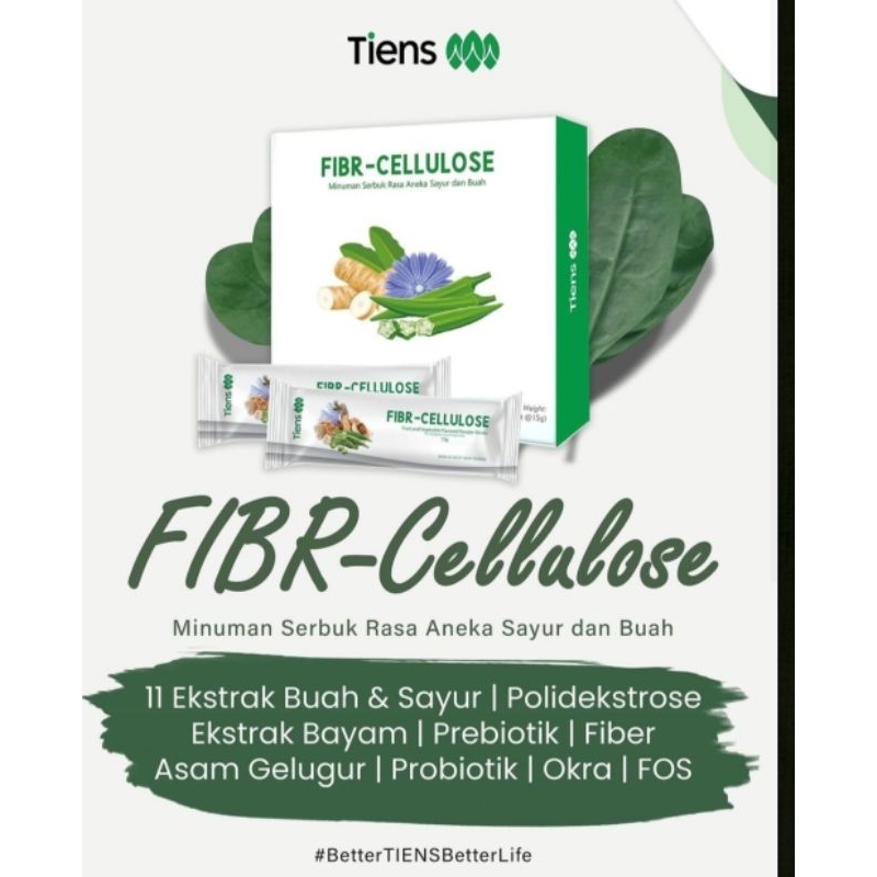 

FIBR Celullose minuman serat Alami tiensh isi 15 saset