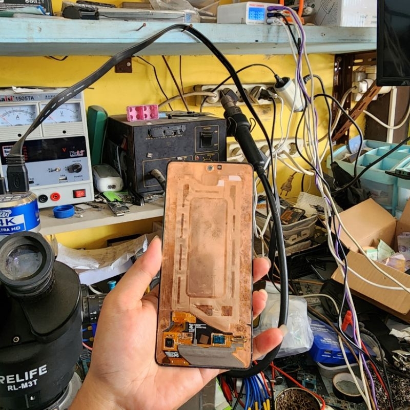 lcd samsung a72 original copotan