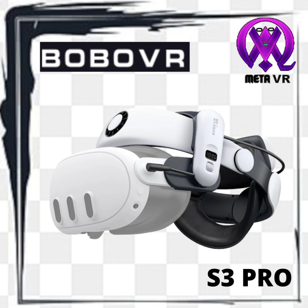 BOBOVR S3 Pro Super Strap Accessories Head air conditioning and 10000mah hot-swappable battery pack 