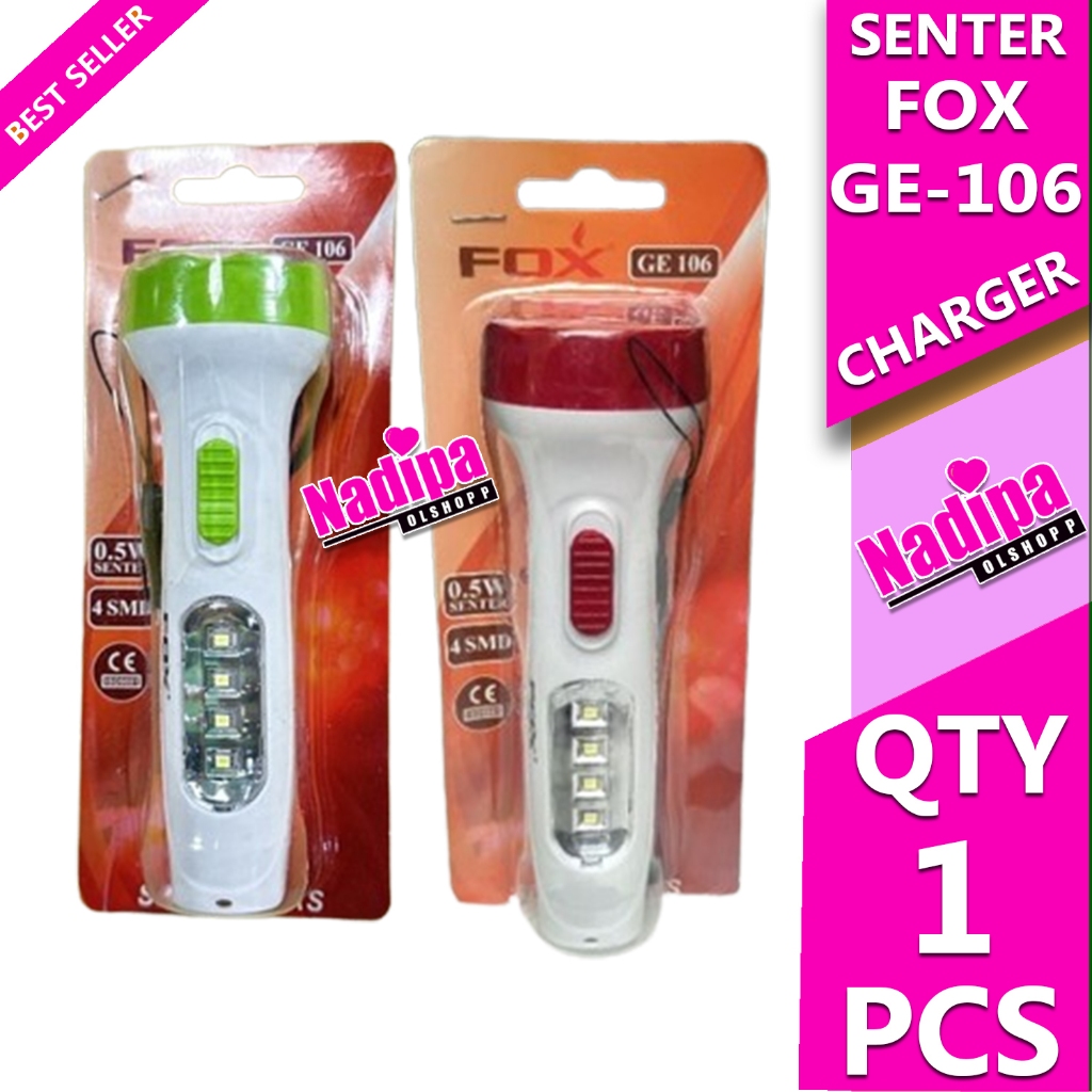 SENTER CAS/CHARGER FOX GE - 106  NADIPA OLSHOPP