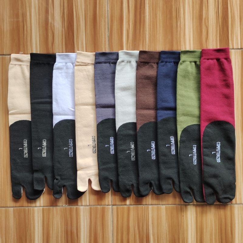 Kaos Kaki Jempol Telapak Warna Bahan Nilon Size L Panjang