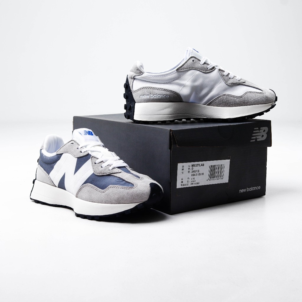 (DBX) Sepatu New Balance 327CPG Grey White - NB 327