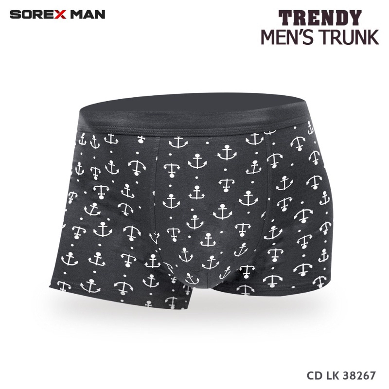 CELANA DALAM BOXER PRIA MOTIF ANCHOR SOREX 38267 ( 1 PCS )