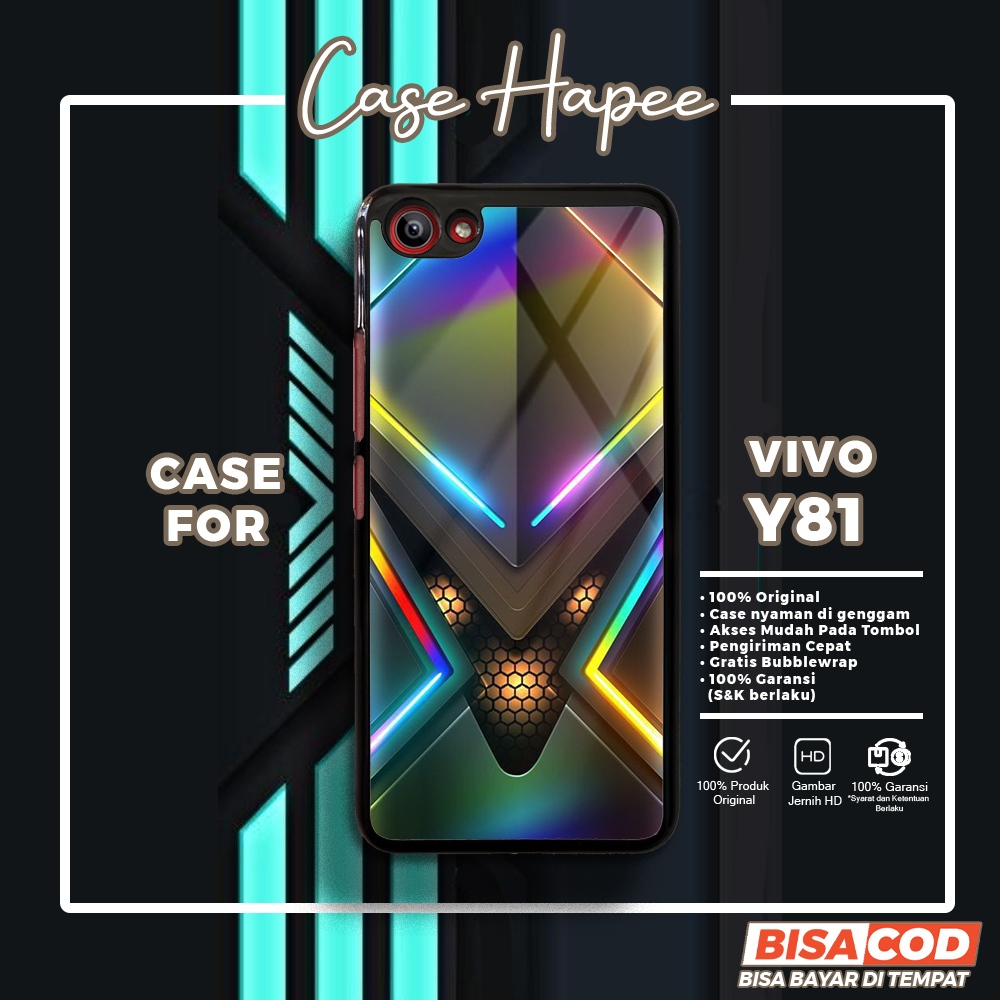 Case Vivo Y81 Casing Vivo Y81 [GLXY] Casehapee Case Glossy Case Aesthetic Custom Case Premium Softca