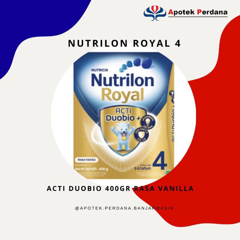 

Susu Nutrilon Royal 4 Rasa Vanila 400gr