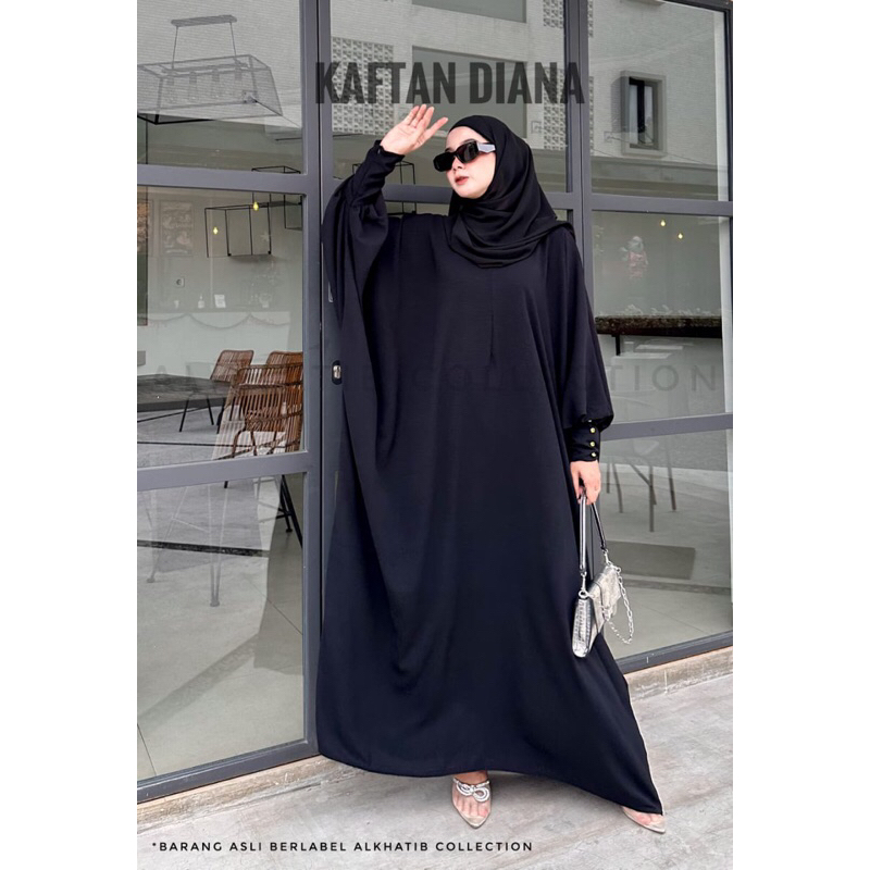 KAFTAN DIANA ALKHATIB COLLECTION ABAYA GAMIS MUSLIMAH WANITA KEKINIAN